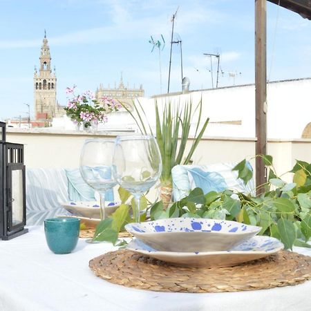 Homeyseville-Amazing Penthouse Giralda Views 8 Pax, Parking Optional Экстерьер фото