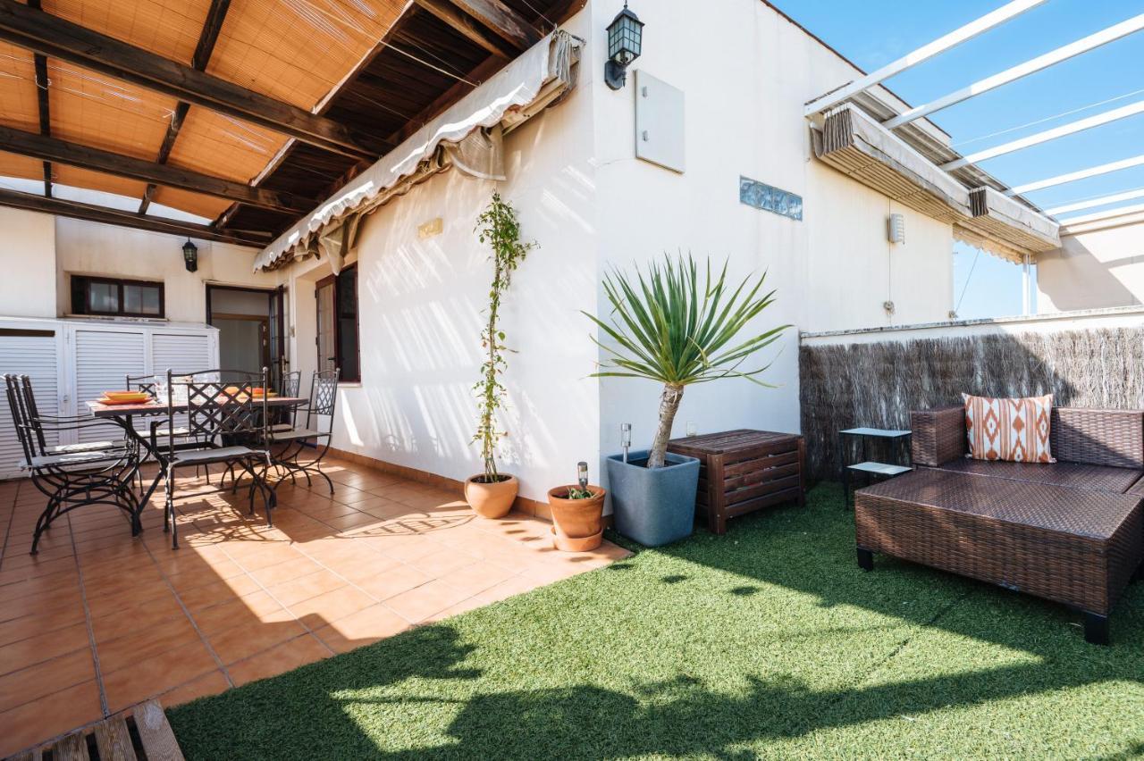 Homeyseville-Amazing Penthouse Giralda Views 8 Pax, Parking Optional Экстерьер фото
